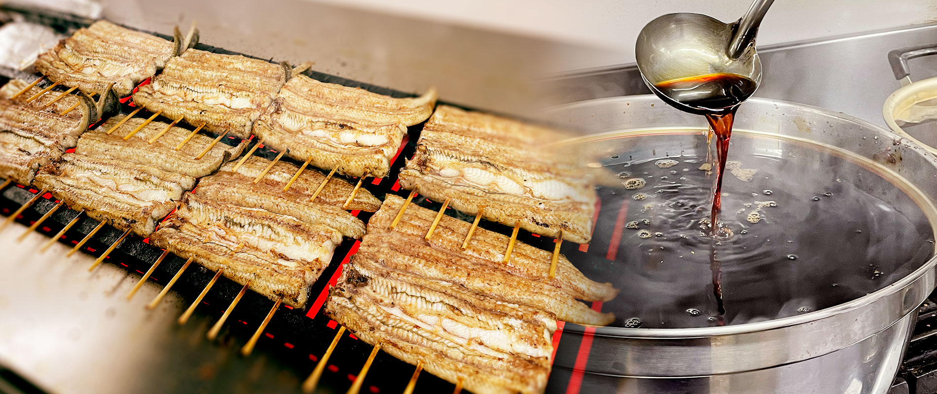 こだわりの鳥はこだわりの焼き方で 1本1本じっくり丁寧に「炭火焼き」